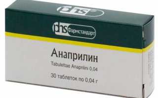 Первая помощь и лечение при передозировке Анаприлином