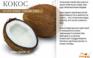 Польза и вред кокоса