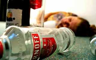 Признаки и первая помощь при отравлении водкой