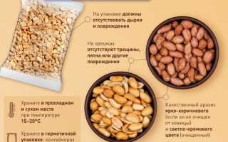 Как и где правильно хранить арахис?