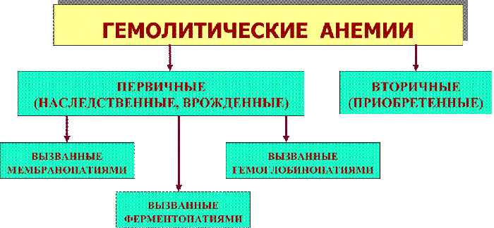 причины гемолитической анемии